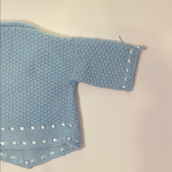 Baby Blue Knit Sweater - Picture 5 of 5